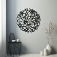 thumbnail image 4 of LaModaHome Exclusive Line Design Metal Wall Art – Durable & Artistic Metal Wall Art for Home and Office Decor, Perfect for Any Interior Design Aesthetic, 4 of 5