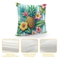 thumbnail image 4 of COMIO  Pineapple Throw Pillow Covers Tropical Fruit Summer Decorative Pillows Soft Cushion Cases for Outdoor Couch Sofa Bed Home Decor White, 4 of 5