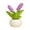A, variant on Car Dashboard Plant Resin Flower Pot Knick Knacks Mini Plant Figurines Decorations Gifts for Women, Car Desk Bookshelf Decor 1pc