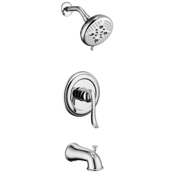 Open Box ELLO&ALLO TUB AND SHOWER FAUCET SET, BATHROOM SYSTEM, VITEK - OIL RUBBER BRONZE