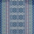 thumbnail image 2 of Zelouf Reveka Bono Dbl Border On Wool Dobby  , Sewing, DIY, Crafts Fabric by the Yard, 478 Denim/olive, 5 Yard, 2 of 2