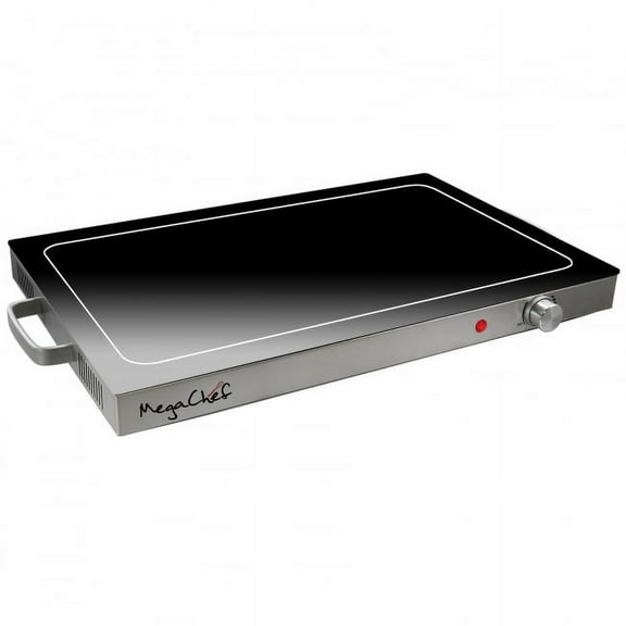 MegaChef 14" Electric Warming Tray with Adjustable Temperature Control