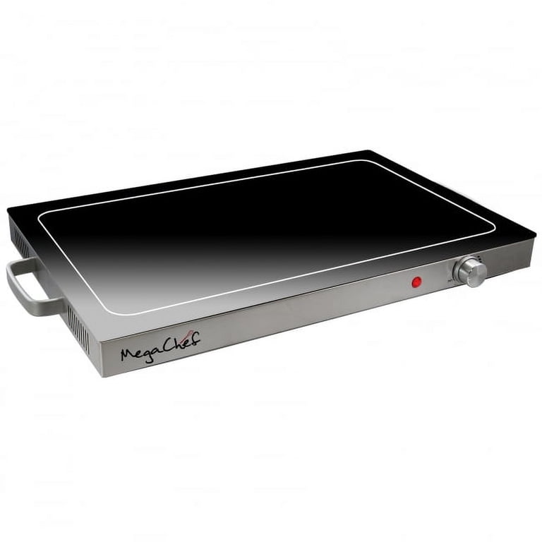 MegaChef 14" Electric Warming Tray, Adjustable Temperature photo 1