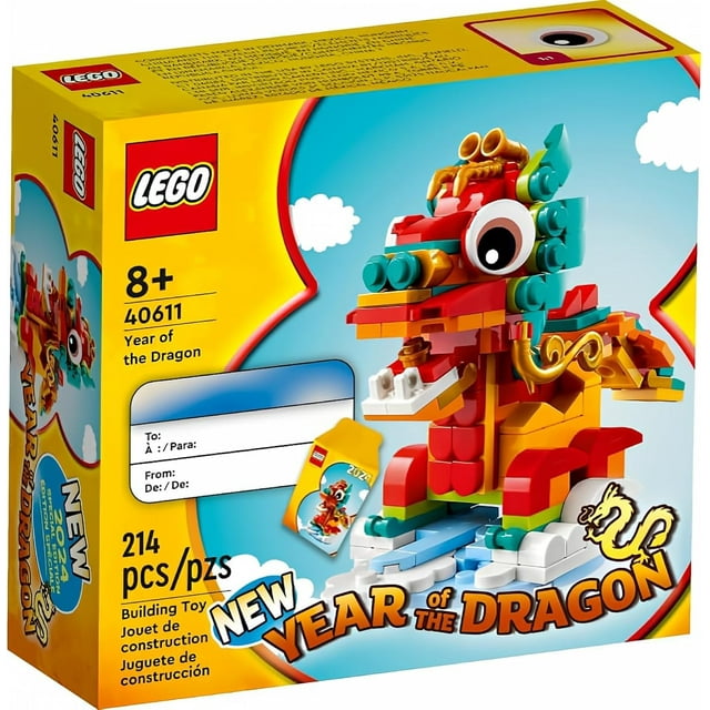 Bloques de construcción LEGO Year of The Dragon 40611-214 piezas