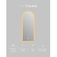 thumbnail image 3 of Espejo Con Luz Led Touch Cálida Forma Arco 50 X 100 Cm, 3 of 7