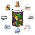 thumbnail image 6 of Fotbe Mardi Gras7 Laundry Basket with Handles, Waterproof Large Laundry Hamper, Wash Bag for Corner Dorm, Rolling Laundry Basket with Handles-Small, 6 of 8