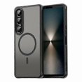thumbnail image 1 of For Sony Xperia 1 VII Case Compatible with MagSafe Anti Drop PC + TPU Phone Cover Blackg, 1 of 5