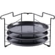 thumbnail image 2 of Juego de bandeja y rejilla para pizza, juego para hornear pizza para horno, 3 bandejas para pizza y rejilla para pizza, bandeja para pizza antiadherente de 11,4 pulgadas, bandeja redonda para servir c, 2 of 7
