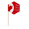thumbnail image 1 of Canada Maple and Good Luck to Canada Toothpick Flags Cupcake Picks Party Celebration, 1 of 3