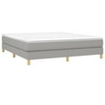 thumbnail image 3 of vidaXL Bed Frame Platform Bed Mattress Foundation Bedroom Furniture Fabric, 3 of 8