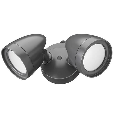 Defiant 2 Head Dark Bronze Outdoor Integrated Led Security Flood Defiant 2 Head Dark Bronze Outdoor Integrated Led Security Flood Light With Dusk To Dawn