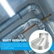 thumbnail image 4 of Reductor de Conducto Excéntrico Uxcell de 8" a 4", 1Pc Conector de Conducto de Hierro Galvanizado, Adaptador de Conducto de Aire Redondo, 4 of 5
