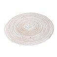 thumbnail image 2 of Almohadilla aislante redonda de ramio manteles individuales posavasos alfombrilla de mesa para el hogar (Beige S) Sywqhk Libre de BPA, 2 of 6
