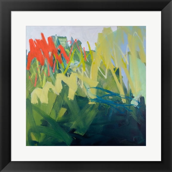 Great Art Now Forces of Nature: Green by Jessica Singerman, Framed Wall Art, 19.5W x 19.5H