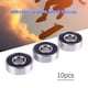 thumbnail image 4 of Cojinetes De Las Ruedas 10 rodamientos de rueda de ranura profunda 608rs para monopatín, ejes de coche (negro, 4 of 4