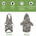 thumbnail image 6 of Gaeub Rooster Dog Hoodie Sweatshirts Warm Dog Clothes for Small Dogs,Puppy and Cat Costume-X-Small, 6 of 7