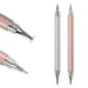 thumbnail image 1 of 2uds Bolígrafo Pluma con Óptico Lápiz Punta 2 en 1 Tinta Pluma Óptica Punta Lápices para Táctil Pantallas Universal Capacitiva Lápiz Tableta Plumas, Plata Rosa, 1 of 7