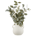 thumbnail image 1 of Bouclair Green Aritificial Eucalyptus Plant in Ceramic Pot, 1 of 3
