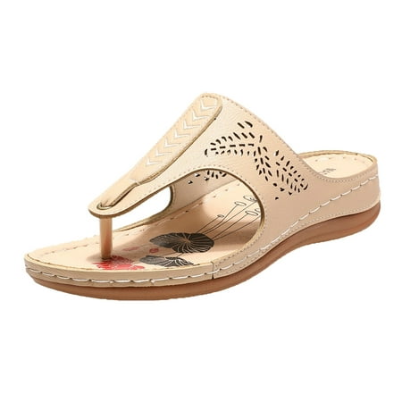 

Xboschi Sandals for Women Sandals Wedges Comfortable Women Sandals Fashion Breathable Shoes Summer Beach Toe Women s Sandals