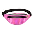 thumbnail image 4 of Riñonera láser para correr, bandolera para mujer, bolso de pecho reflectante para exteriores, bolso de playa, bolso de cajero personalizado moderno para hombre y mujer, 4 of 6