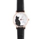 thumbnail image 2 of Reloj UKCOCO para niña, diseño de gato de dibujos animados, reloj adorable, divertido y moderno, reloj de pulsera, fácil de leer, reloj infantil con función de hora precisa (negro), 2 of 8