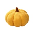 thumbnail image 2 of Cute Halloween Pumpkin Plush Pillow with Soft Cotton Filling, Decorative Stuffed Pumpkin Doll for Sofa Bed Desktop, Thanksgiving Holiday Home Accent, 2 of 6