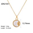 thumbnail image 3 of Sunyuer Vintage Heart Imitation Pearl Titanium Steel Necklace | High-End Fade-Resistant Accessory for Women, 3 of 7