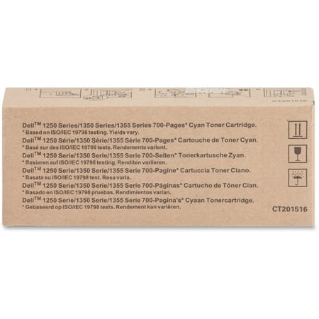 UPC: 0884116047841 | Dell Toner Cartridge f/1250/1350 700 Page Yield Cyan YX24V
