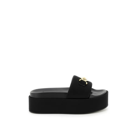 

Versace Medusa Biggie Satin Platform Slides Women