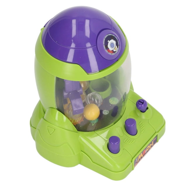 Mini Machine à Griffes Spatiale, Mini Machine à Griffes Colorée Portable pour Adolescent pour Table Verte