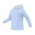 thumbnail image 4 of Cethrio Boys Sun Protection Shirts, Long Sleeve Casual Summer UPF 50+ Rash Guard Shirts Blue Size 12, 4 of 4