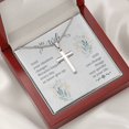 thumbnail image 5 of To My Wife Until Your Situation Change Cross Card Necklace w Stainless Steel Pendant, 5 of 20