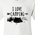 thumbnail image 4 of Inktastic I Love Camping- Tent and Trees Youth T-Shirt, 4 of 5