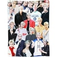thumbnail image 3 of ZB1 Ricky Blanket Soft and Comfortable Warm Fleece Throw Blankets Decoration Gift for Decor Room Dormitory Picnic Yoga Sofa Camping Travel All Season, 3 of 6