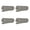 Grey, variant on 4 Pairs Ladies Split Toe Socks Low Cut Styles Nonslip Fit Stocking Flipping Flop Socks Ideal For Walking And Workin