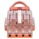 thumbnail image 4 of Interruptor de seguridad para cuchillos AC380V 100A, 4 polos, carcasa transparente de doble tiro, indicadores LED, interruptor de cuchillo de desconexión, 4 of 5