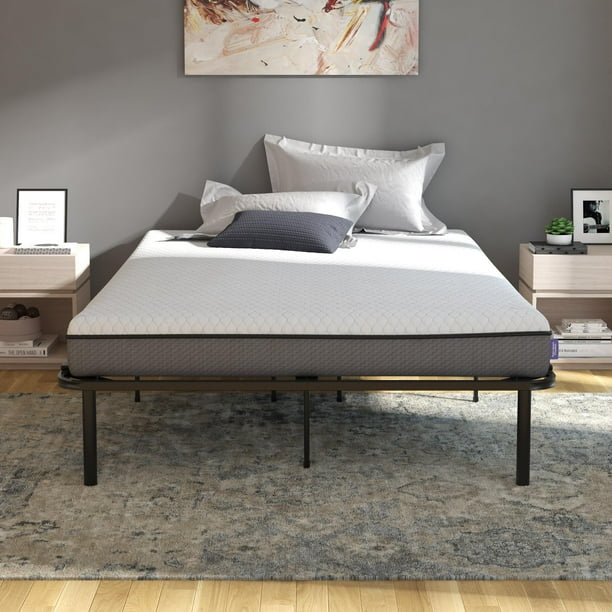 Better Homes & Gardens 6” Peaceful Purity Charcoal Gel Memory Foam