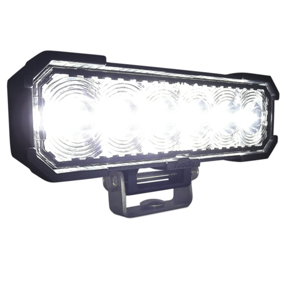 Tecniq New OEM Steelhead 6 LED Spot Lamp W/Black Finish & Pigtail Wires, P06-WBSP-1
