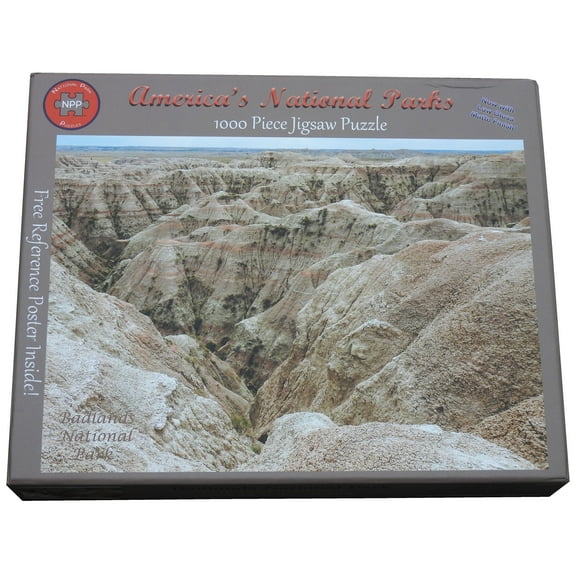 National Park Puzzles Badlands National Park The Pinnacles 1000 Piece Puzzle