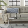 thumbnail image 3 of Nourison Life Styles Blue Decorative Throw Pillow , 14"X30", 3 of 5
