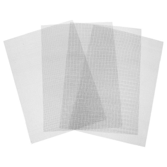 GOOHOCHY Microgreens Seed Sheet Mesh Growing Pads for Home Use Durable Iron Material 4Pcs