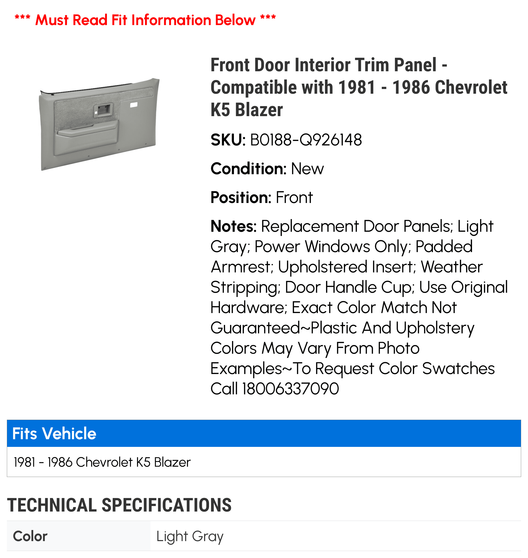 K5 blazer interior trim deals