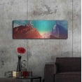 thumbnail image 6 of Luxe Metal Art 'Hidden Portal' by Jonathan Lam, Metal Wall Art, 48"x16", 6 of 7