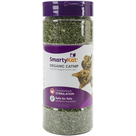 SmartyKat® Certified Organic Catnip 2 oz Canister
