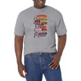 thumbnail image 1 of Marvel Big & Tall Classic Ultimate Dad Men's Tops Short Sleeve Tee Shirt, Athletic Heather, XX-Large, 1 of 2