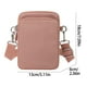 thumbnail image 3 of Bolso Cruzado de Nylon para Mujer | Bolso de Moda Ligero con Correa Ajustable | Multicompartimento Resistente al Agua para Teléfono Móvil | Bolsa Casual de Viaje | 18x13x6 cm, 3 of 3