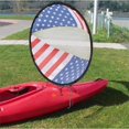 thumbnail image 2 of Kayak Sail Foldable Wind Sail Wind Paddle Adventure Sail Foldable Downwind Sail for Kayaks Canoes Inflatable Boats Paddle Board (108cm), 2 of 8
