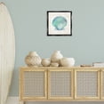 thumbnail image 3 of Stupell Industries Cottage Gradient Clam Seashell Black Floating Frame Canvas Art, 18 x 18, by Susan Arnot, 3 of 7