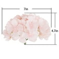 thumbnail image 5 of 5 Pack Detachable Stem Silk Hydrangea Heads For Home & Wedding Decorations Easy To Arrange Floral, 5 of 5