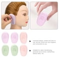thumbnail image 3 of Houderco 3Pairs Silicone Ear Protectors for Hair Dye Soft Reusable Ear Covers Assorted Colors, 3 of 8